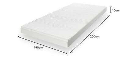Träumegut24 10cm Kaltschaum Matratzentopper - H2/H3, 140x200 cm