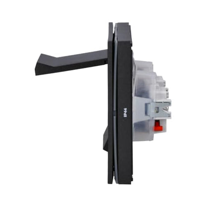 Gira TX 44 Doppel-Steckdose & Abdeckrahmen - Anthrazit