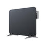 BR Bringer Metall Infrarotheizung 450W Smart - Schwarz. Rechteckiges, schwarzes Metallpaneel für effiziente Infrarot-Raumbeheizung.