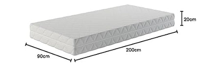 MSS Medic 7-Zonen Taschenfederkernmatratze - 90x200 H2