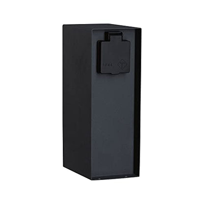 Paulmann Plug & Shine Rio Aussensteckdose Sensor IP44 Anthrazit