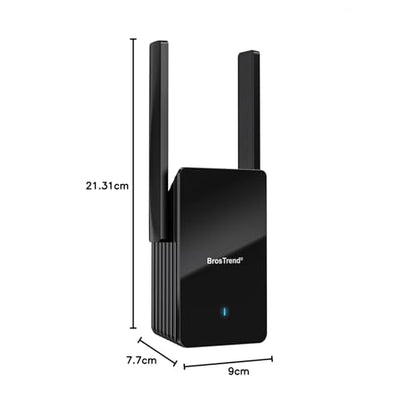 BrosTrend AX3000 WiFi 6 WLAN Verstärker Gigabit Dualband