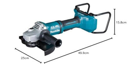 Makita DGA900ZKX2 Akku-Winkelschleifer - 2x18V ohne Akku/Lader im Koffer
