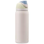 Owala FreeSip Edelstahl-Isolierflasche, 945 ml, Iced Breeze, mit Strohhalm und Trageschlaufe
