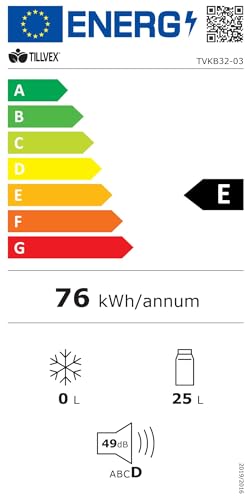 tillvex Kühl- & Wärmebox 32L – 230V/12V für Auto/Camping, Anthrazit