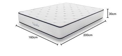 COSMOS Upsilon Kaltschaummatratze H4 – Latex Blue 160x200 cm