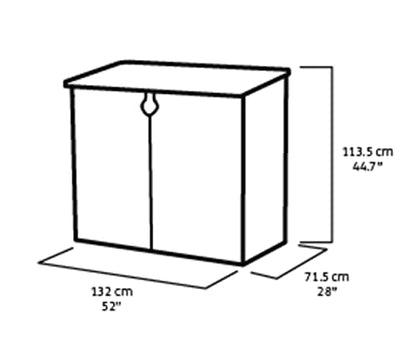 Keter Store it Out Midi Aufbewahrungsbox 132x71,5x113,5 cm