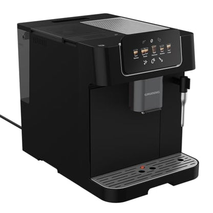 GRUNDIG KVA 6230 Kaffeevollautomat mit Milchaufschäumdüse – Schwarz