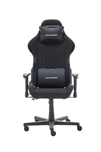 DXRacer 2.2 FD01/N Gaming & Büro Drehstuhl Ergonomisch Schwarz