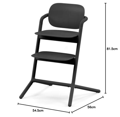 CYBEX Gold LEMO Hochstuhl 4in1-Set mitwachsend - Stunning Black