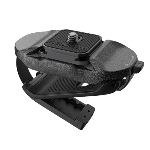 PGYTECH Beetle Kamera Clip V2 Arca – Schnellwechselsystem. Kompakter, schwarzer Arca-Clip für die schnelle Kamera-Befestigung an Tragesystemen.