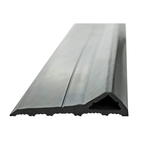 Hörmann Sturmschwelle Garagentordichtung – Schwarz 3m Set. Schwarzes EPDM-Profil dichtet Garagentorunterkante vor Wasser u. Schmutz.