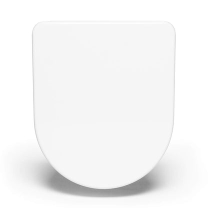 Bullseat WC Sitz Duravit Starck 2/3 – Absenkautomatik, Weiss. Weißer, ovaler WC-Sitz; dient zur Nutzung auf Toilettenbecken.