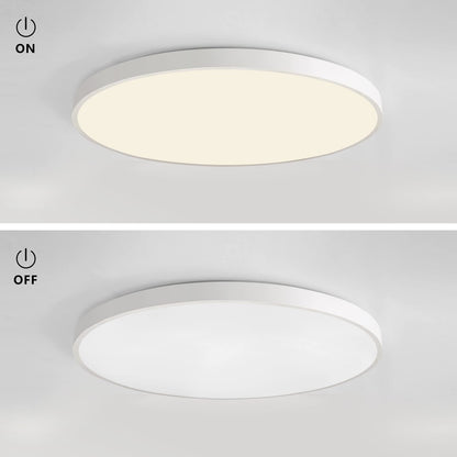 JDONG LED Deckenleuchte 54W flach rund weiss 3000K Ø 50 cm