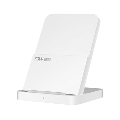 Xiaomi Kabelloses Ladegerät Stand Pro 50W - Weiss (BHR7560GL). Weisser Stand zum kabellosen Schnellladen von Smartphones mit 50W Leistung.