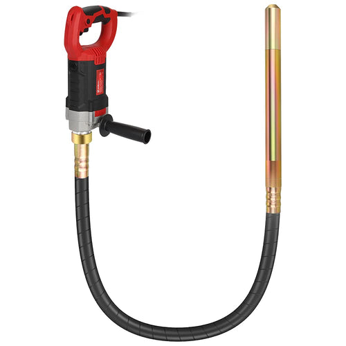 Anbull Betonrüttler 1800W – 2m / 35mm Rüttelflasche. Verdichtet Frischbeton zum Entfernen von Lufteinschlüssen.