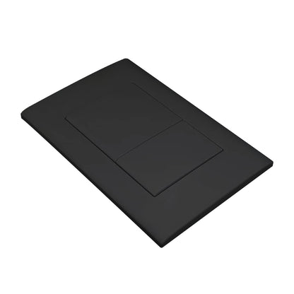 Wunderbad Drückerplatte für Geberit Sigma/Delta – Schwarz Matt