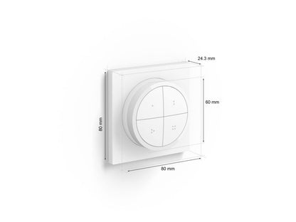 Philips Hue Tap Dial Schalter 2er Pack weiss - Lichtschalter Dimmer
