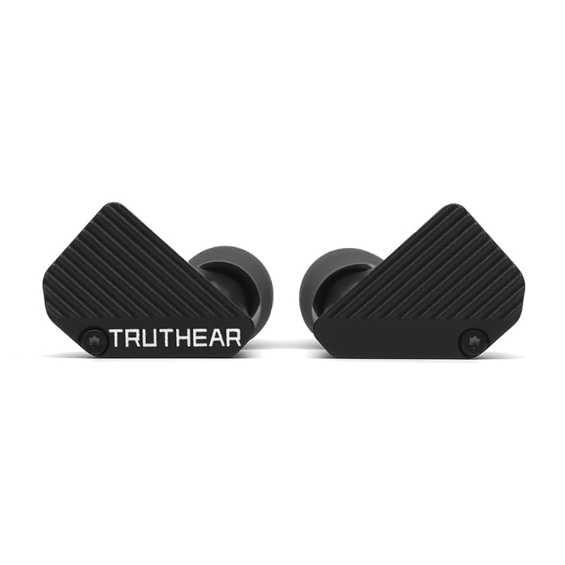 TRUTHEAR Pure Hybrid In-Ear Ohrhörer – 3.5mm Kabel: Ergonomische In-Ear-Kopfhörer mit Hybrid-Treibern für Audio via 3.5mm Klinke.