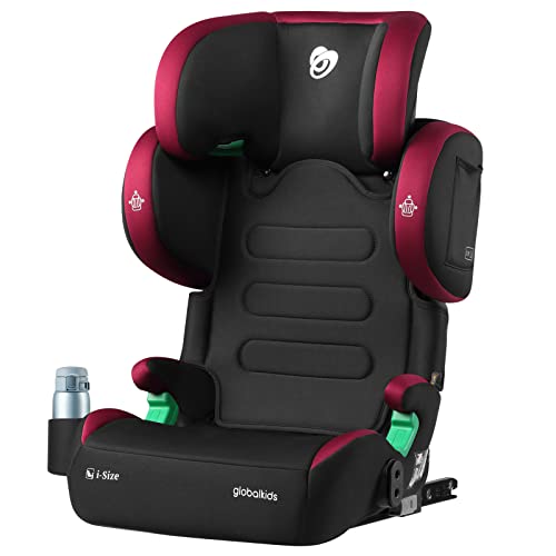 globalkids Kindersitz i-Size R129 Sitzerhöhung – 100-150cm Isofix. Ergonomische Sitzerhöhung für sicheren Kindertransport.