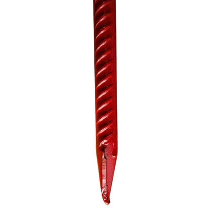 KRUSE Laterneneisen mit UVV-Bügel, Absperrhalter, 125 cm, 10 Stück