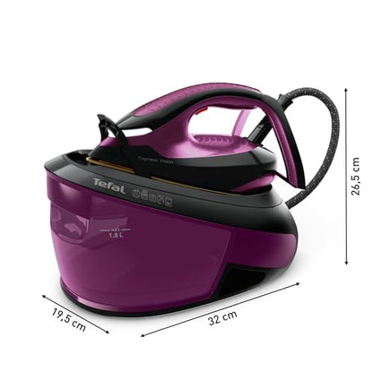 Tefal Express Vision SV8152 Dampfbügelstation – Lila/Schwarz