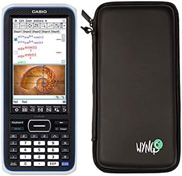 Casio Classpad II fx-CP400 Grafikrechner - WYNGS Tasche Schwarz: Für komplexe Mathe und Funktionen. Inkl. Schutzhülle.