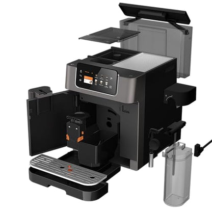 Grundig KVA 8230 Kaffeevollautomat - Schwarz/Dunkelsilber