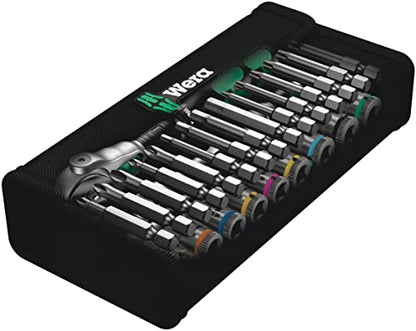 Wera Zyklop Speed-Knarrensatz 8100 SA 6 - 1/4 Zoll, 28-teilig
