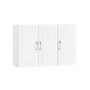 SoBuy FRG231-L-W Badezimmerschrank Wandschrank – Weiss. Kompakter Wandschrank zur Aufbewahrung von Badutensilien.