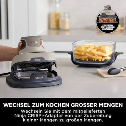 Ninja CRISPi Tragbare Heissluftfritteuse 3.8L Stone Gold FN101EUSTGD