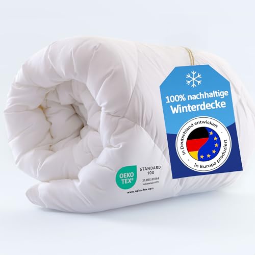 BLANCO Ganzjahres Duvet 155x220 cm - Allergiker geeignet. Weißes Steppbett für ganzjährigen, allergikerfreundlichen Schlafkomfort.