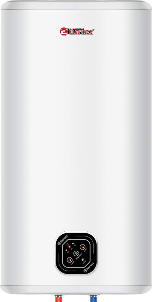 Thermex IF 50 Smart Flach-Warmwasserspeicher – 50 Liter, flache Bauform, weiß. Speichert u. erwärmt Brauchwasser.