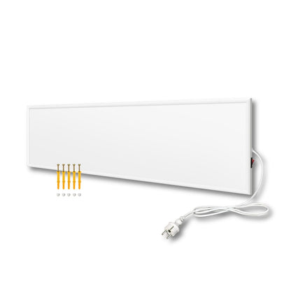 EVOKOR Infrarotheizung Heizpaneel (170W, 920x220mm); schlankes, rechteckiges Panel zur Raumbeheizung.