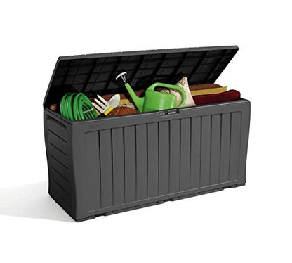 Keter Marvel Plus Wetterfeste Aufbewahrungsbox 270L Grau