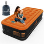 Luxchoice Luftbett Gästebett 1 Person selbstaufblasend mit E-Pumpe. Rechteckig. Schlafplatz, selbstaufblasend per E-Pumpe.