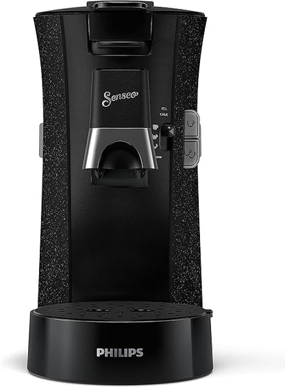 Philips Senseo Select ECO Padmaschine - Schwarz/gefleckt (CSA240/20)