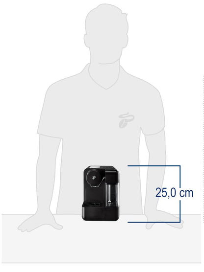 Tchibo Cafissimo milk Kapselmaschine mit Milchaufschäumer Weiss