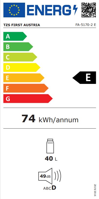 TZS First Austria Kühlbox 45L elektrisch 12V/230V – Grau mit Rollen