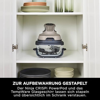 Ninja CRISPi Tragbare Heissluftfritteuse 3.8L Stone Gold FN101EUSTGD