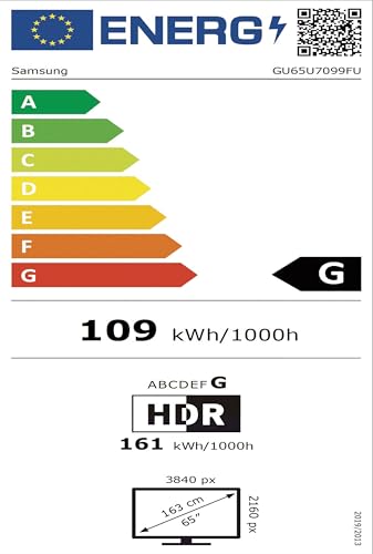 Samsung Crystal UHD 4K U7099F LED Fernseher 65 Zoll