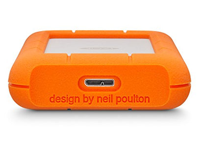 LaCie Rugged Mini 2TB Externe Festplatte USB-C Rescue Service