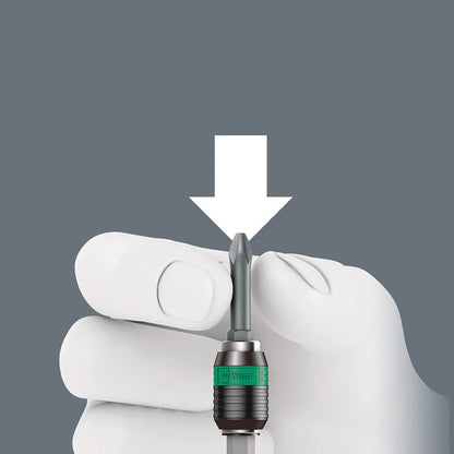 Wera Kraftform Kompakt 60 RA-R 1 Bit-Set - 17-teilig