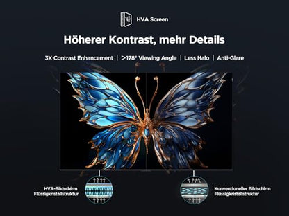 TCL 65V6C 4K HDR Direct LED Google Smart TV - 65 Zoll