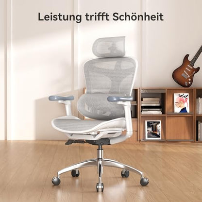 SIHOO Doro C300 Ergonomischer Bürostuhl mit 3D-Armlehnen