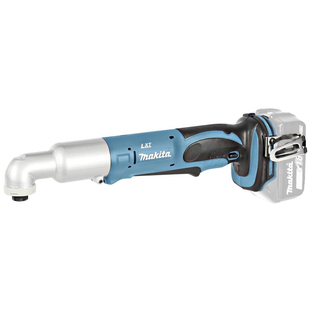 Makita DTL061Z Akku-Winkelschlagschrauber 18V – Ohne Akku/Ladegerät: Blauer Winkelschlagschrauber für Schraubarbeiten in engen Winkeln.