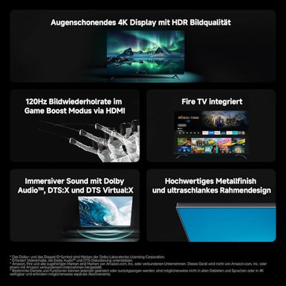 Xiaomi F 65 Zoll 4K UHD Smart TV – Fire TV Edition