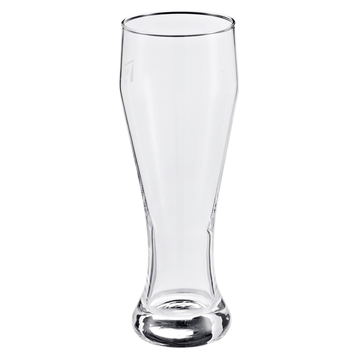Van Well Bavaria Weizenbiergläser 0,5 l, 6er-Set, geeicht, klar, schlanke Glasform