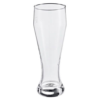 Van Well Bavaria Weizenbiergläser 0,5 l, 6er-Set, geeicht, klar, schlanke Glasform