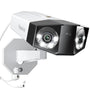 Reolink Duo 3 PoE Aussenkamera 16MP Dual-Objektiv 180° Panorama: Weißes Gerät für 16MP 180°-Videoüberwachung via PoE.